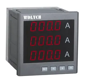 Harga pabrik alat ukur listrik Satu/3 fase Digital AC DC arus Ampere Amp pengukuran alat penguji perangkat peralatan