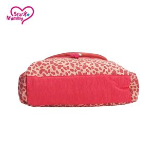 Sac à langer matelassé portable personnalisé avec logo du Vietnam, sac de rangement pour couches et accessoires de bébé, sac fourre-tout à bandoulière pour maman - Product Image 5