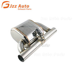 <span class=keywords><strong>Silencieux</strong></span> universel d'échappement sous vide en acier inoxydable Valvetronice 3 "Inlet Outlet <span class=keywords><strong>9</strong></span>" * 5.5 "Body Valved Cutout Muffler - Product Image 4