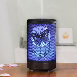 Cross Border <b>Butterfly</b> Aroma Diffuser 100Ml Electric Humidifier With Timing Function For Home And Office Use - Product Image 4