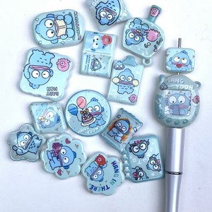 Cadena para Teléfono y Colgante para Bolso <span class=keywords><strong>de</strong></span> la Serie Temática Mermaid Hanton Ugly Fish, con Cuentas <span class=keywords><strong>de</strong></span> Acrílico Impresas a Doble Cara con Orificio Pasante, Accesorios DIY - Product Image 3