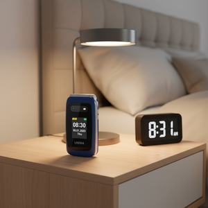 Téléphone portable à clapet 4G UNIWA V202T OEM à gros boutons, <span class=keywords><strong>double</strong></span> carte <span class=keywords><strong>SIM</strong></span>, prix bas, pour seniors - Product Image 1