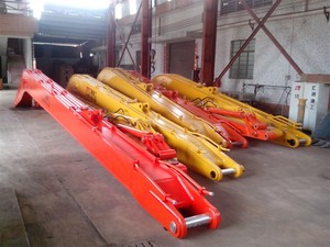 Excavadora grande de 20 toneladas, 30 toneladas, 45 toneladas, brazo de pluma de largo alcance de 60 pies, 18 metros de flecha larga a la venta