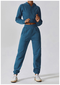 Pantalones Deportivos de Cintura Alta, Transpirables, para Gimnasio y Entrenamiento, de Lana y 100% Algodón, con Cierre de Cordón, Casuales, para Hombre - Product Image 2