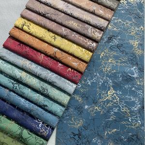 Nouveau <span class=keywords><strong>produit</strong></span> tissu de canapé 100% polyester rembourrage textile de maison tissu bronzant tissu coréen bleu marine tissu de velours hollandais - Product Image 1
