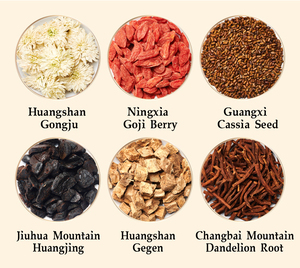 Autentico Tè Tonico per il Fegato Cinese - Miscela di Erbe Biologiche con Bacche di Goji e Semi di Cassia per la Salute e la Disintossicazione del Fegato - Product Image 6