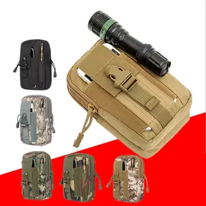 Multifunctional Waterproof accessories Tactical Waistpack Pannier Saddle Rear Bag Cellphone Pocket Pouch Bag