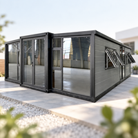 Maison conteneur préfabriquée CM à installation rapide de 20 pieds, aménagement flexible, directement de l'usine, pour ADU de jardin