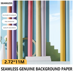 Papier de <span class=keywords><strong>fond</strong></span> blanc monochrome de grande taille 2.72*11m pour <span class=keywords><strong>studio</strong></span> de photographie arrière-plans de <span class=keywords><strong>studio</strong></span> de haute qualité - Product Image 2