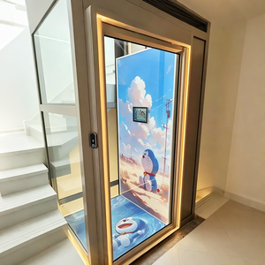 Ascensor de Hotel de Alta Velocidad (0.4ms) con Accionamiento por CA, Piso de PVC, Diseño Moderno, Capacidad de 320kg-450kg - Product Image 5