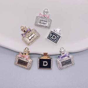 Rhinestone Perfume Bottle Charms Girly <b>Make</b> <b>up</b> Costume Accessories Perfume Bottle Phone case Accessories Garment <b>Bag</b> Decoration - Product Image 2