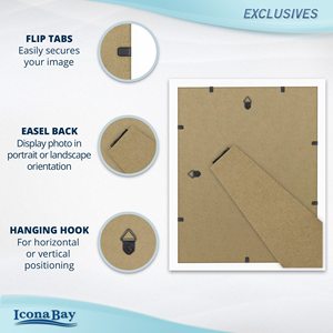 Cambodian Factory Bulk Photo Frames Office Bedroom Eco-Friendly Custom 8.5x11 White <strong>Certificate</strong> <strong>Mdf</strong> Frames For Walls - Product Image 4