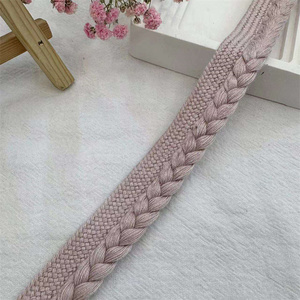 Ruban en dentelle tissée personnalisé de haute qualité, ruban parfumé de 2 cm, petite dentelle - Product Image 6