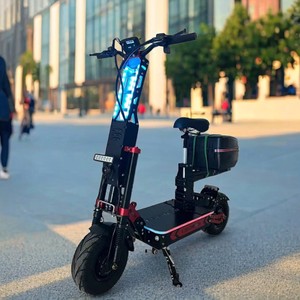 Scooter Eléctrico para Adultos de Alta Potencia de 72V, Arranque con Tarjeta NFC, Neumático Grueso de 13/14 Pulgadas, Largo Alcance de 40-100ah, 80-300km, Motor Dual - Product Image 2