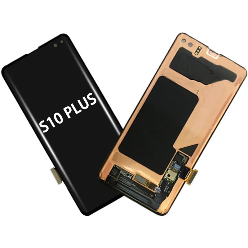 Smartphone Onderdelen Voor Samsung Galaxy S10 Plus Screen Display Lcd Digitizer Vergadering Touch Panel Vervanging