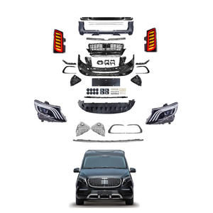 Nouveau Design Mises À Niveau V300 Style Avant Pare-chocs Arrière Grille Diffuseur Phares Feux Arrière BodyKit pour <span class=keywords><strong>Mercedes</strong></span> W447 <span class=keywords><strong>Vito</strong></span> V260 V250 - Product Image 1