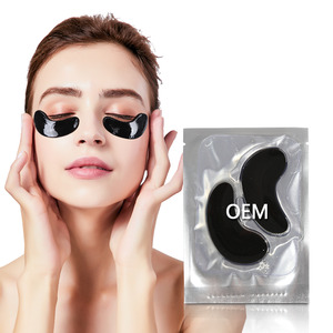 Parches de Gel para <span class=keywords><strong>Ojos</strong></span> de Carbón Negro con Colágeno Natural para Ojeras, Etiqueta Privada, Antienvejecimiento, Hidratantes, con Logo - Product Image 1