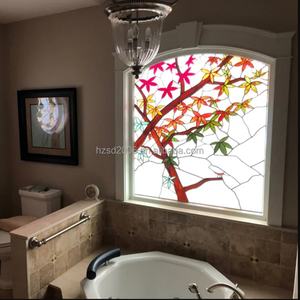 Vitralla de Iglesia Personalizada de China, Vidrio Sólido con Doble Acristalamiento, Decoración de Pared, Diseño Escénico con Lámina de Estaño Soldada - Product Image 2