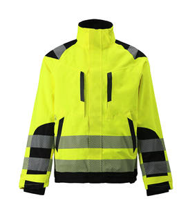 사용자 정의 디자인 반사 안전 재킷 저렴한 가격 작업복-방수 통기성 <span class=keywords><strong>Hiv</strong></span> 옐로우 오렌지 반사 의류 - Product Image 2