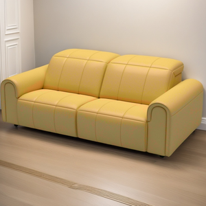 أرائك جلدية حديثة قابلة للتمديد على طراز المسرح قابلة للطي من الجلد - Product Image 4