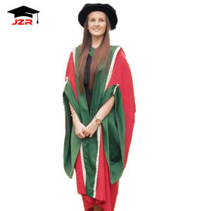 Professor Graduation Robe de doctorat noire et robe de graduation à capuche Robes de graduation de <span class=keywords><strong>professeur</strong></span> - Product Image 1