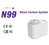 NOVO N99 1.2Nm Mini Moteur de rideau électrique intelligent WiFi Zigbee à brancher pour salon et chambre, rideau motorisé pour maison connectée