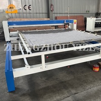 Machine à coudre ordinateur à une aiguille, servo, machine à coudre pour matelas en largeur, prix, machine à matelasser à bras long avec cadre