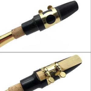 Prata niquelado clarinete bocal ligadura Secure Fit durável para clarinetes Bb Eb fácil instalação acessório - Product Image 3