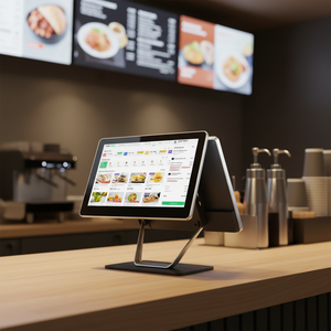 Ordinateur portable tout-en-un 15,6 pouces, terminal de caisse mobile, logiciel de caisse SDK, système Win10 Android, machine de point de vente - Product Image 1