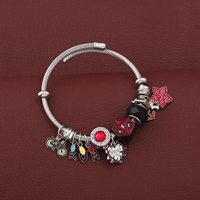 Bracelet en argent avec breloques de film et de série TV, thème vélo et course, idéal pour les fans, cadeau et décoration - Grande Vente