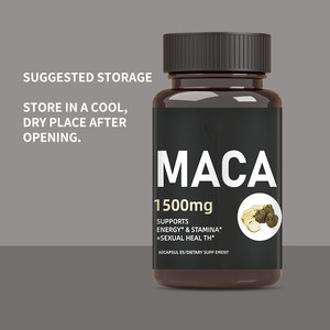 Capsules OEM Maca Poudre d'extrait de racine de Maca énergétique longue durée <span class=keywords><strong>pour</strong></span> hommes fournissant de l'énergie - Product Image 6