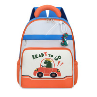 Sac à dos pour enfants de 3 à 6 ans, sac d'école maternelle à motif de dessin animé, mignon, léger, en tissu Oxford, en nylon, avec coussin d'air