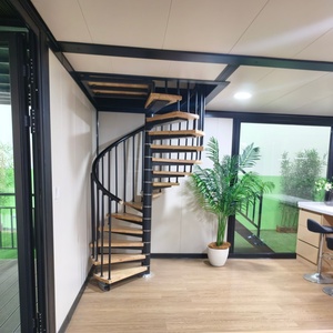 บ้านคอนเทนเนอร์หรูหราแบบขยายได้พร้อมระเบียง บ้านสำเร็จรูปขนาดเล็กทันสมัย บ้านโมดูลาร์สำเร็จรูปสำหรับแกลมปิ้งและโรงแรม - Product Image 5