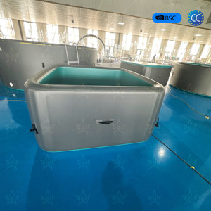 Baignoire de massage gonflable en PVC épaissi avec siège, <span class=keywords><strong>2m</strong></span>, portable, à bulles d'air, spa, piscine familiale, vente en gros OEM d'usine - Product Image 5