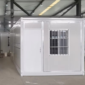 Casa Contenedor Plegable Tipo X de Panel Sándwich de Acero |   Diseño Plegable Inteligente para Taller al Aire Libre y Uso Exterior - Product Image 3