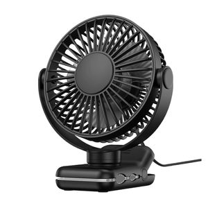 Ventilateur solaire rechargeable USB 8 pouces populaire avec lampe, ventilateur de circulation d'air multifonctionnel, grand ventilateur à forte puissance, lampe de camping - Product Image 4