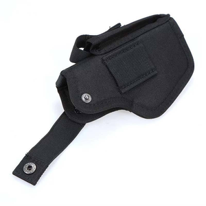 Multi-Functional Nylon Waist <b>Holster</b> Bag for Outdoor Use Quick Pull Invisible Protective Tactical Gear Field CS <b>Gun</b> Bag - Product Image 5