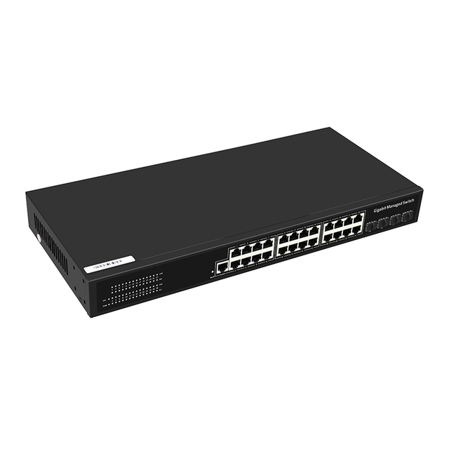 L2 28-port Gigabit 4port Sfp Managed Switch Oem Managed Network Switch