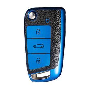 Car Key Cover Tpu Volkswagen Magotan B8 B9 Passat CC MQB Golf Compatible Protector - Product Image 2
