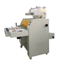 Machine à plastifier semi-automatique hydraulique HTD-520 pour feuilles et rouleaux, format A2, plastifieuse à chaud