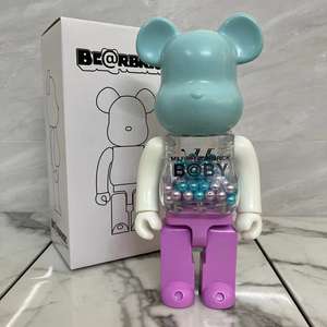 Serie Bearbrick scatola cieca casuale in vinile Figure 1000% Bearbrick vetrina vetrina per collezione bambola figura - Product Image 2