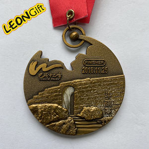 Medaglie sportive popolari personalizzate prezzo diretto della fabbrica stampa a colori <span class=keywords><strong>3d</strong></span> maratona estiva corsa medaglia premio Medalla - Product Image 3