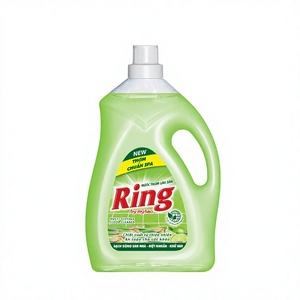 Nettoyant liquide pour sols Ring 1KG, parfum citronnelle et citron, bouteille verte, nettoyant en profondeur pour les sols de la maison - Product Image 1