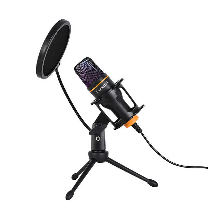 Gooermi ZX666-3.5 Condenser Mic - High Quality Gaming Microphone