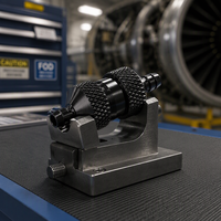 Filtre à carburant pour moteur turbojet, version en métal noir, pièce de rechange compatible avec la série complète SWIWIN Turbine RC UAV Jet Plane