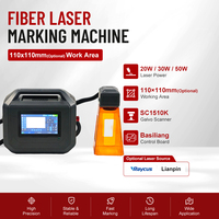 Máquina de Marcado Láser de Fibra Portátil de 20W 30W 50W, Grabador Portátil para Logotipos Personalizados al por Mayor, OEM, Directo de Fábrica