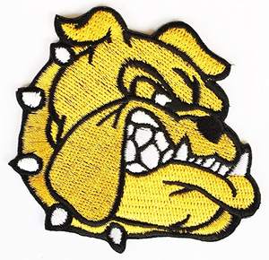 Patchs de broderie pour chien, <span class=keywords><strong>Bulldog</strong></span>, carlin, Animal de dessin animé, broderie personnalisée, cadeaux artisanaux - Product Image 2