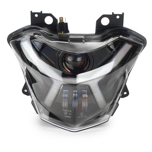 ชุดไฟหน้า LED รถจักรยานยนต์,พร้อมตาแองเจิลสำหรับ Z650 ABS 2017 - 2019 Z650 <span class=keywords><strong>Versys</strong></span> <span class=keywords><strong>X</strong></span> <span class=keywords><strong>300</strong></span> ABS - Product Image 1