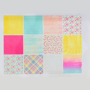 GF 24 Hojas <span class=keywords><strong>de</strong></span> Papel para Scrapbooking <span class=keywords><strong>de</strong></span> 6x6 Pulgadas, Suministros para Manualidades, Fondo para Scrapbooking - Product Image 4