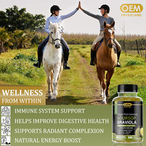 Özel Soursop Graviola Gummies Soursop yaprak ve meyve özü deniz yosunu ile ek, hücre desteği ve rejenerasyon için zerdeçal - Product Image 5